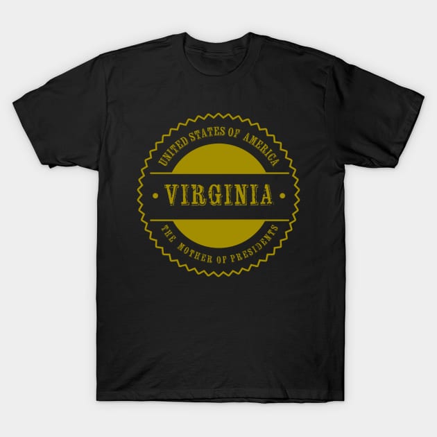 Virginia State T-Shirt by Athenum